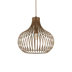 Lampa wisząca Ideal Lux ONION SP1 D38 brązowy wenge 1xE27 wys.43.5cm