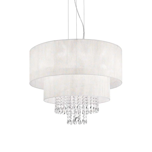 Lampa wisząca OPERA SP6 biała 6xE27 wys.68cm