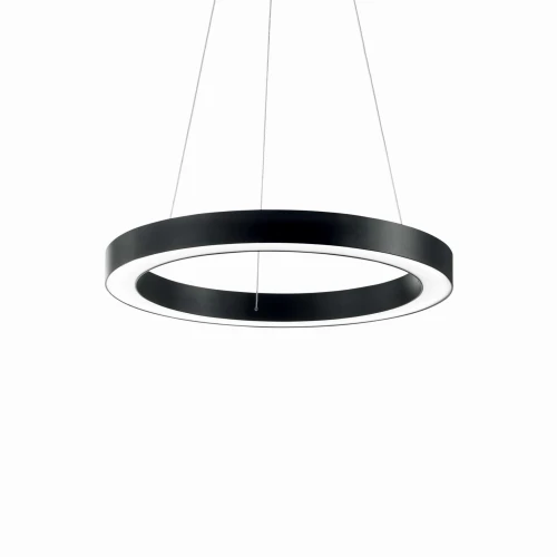 Lampa wisząca ORACLE D50 ROUND czarna 1xLED wys.10.5cm
