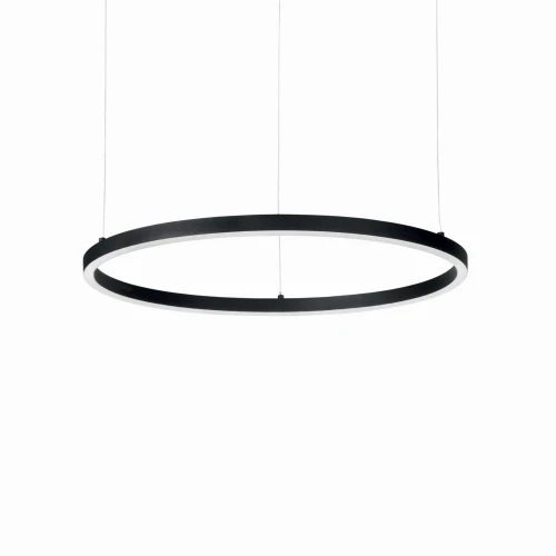 Lampa wisząca ORACLE SLIM SP D070 ROUND 3000K ON-OFF BK czarna 1xLED wys.9cm