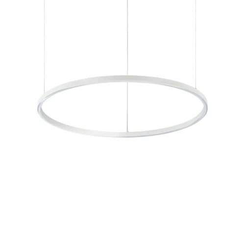 Lampa wisząca ORACLE SLIM SP D070 ROUND 3000K ON-OFF WH biała 1xLED wys.9cm