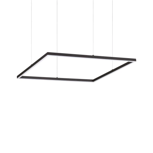 Lampa wisząca ORACLE SLIM SP D070 SQUARE 3000K ON-OFF BK czarna 1xLED wys.9cm