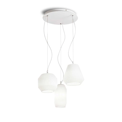 Lampa wisząca ORIGAMI SP3 biała 3xE27 wys.37cm