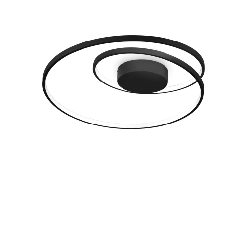 Plafon OZ PL ON-OFF czarny LED szer.60cm