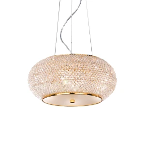 Lampa wisząca Ideal Lux PASHA SP6 złota 6xE14 wys.25cm