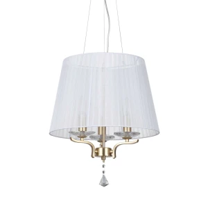 Lampa wisząca Ideal Lux PEGASO SP3 mosiądz 3xE14 wys.51cm