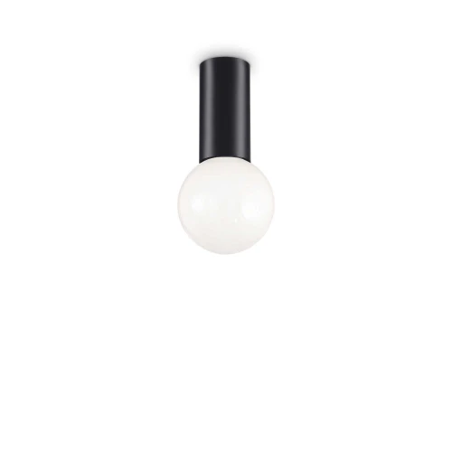 Plafon PETIT PL1 srebrny 1xE27 szer.5cm