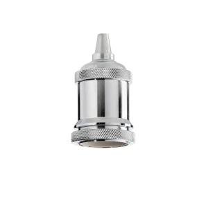 Ideal Lux PORTALAMPADA E27 GHIERA CROMO