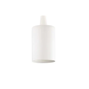 Ideal Lux PORTALAMPADA E27 LISCIO BIANCO