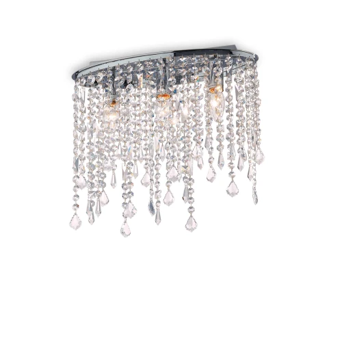 Plafon RAIN PL3 srebrny 3xE14 szer.40cm