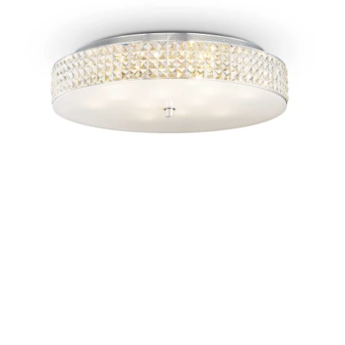 Plafon ROMA PL12 srebrny 12xG9 szer.60cm