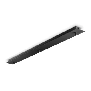 Ideal Lux Rosone Lineare 3 Luci Nero