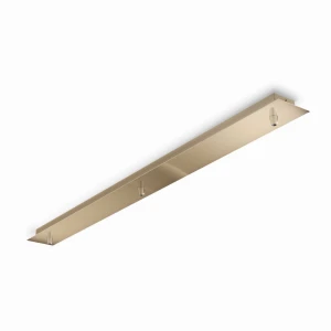 Ideal Lux Rosone Lineare 3 Luci Ottone Brunito