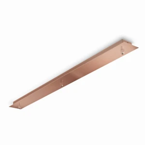 Ideal Lux Rosone Lineare 3 Luci Rame Brunito