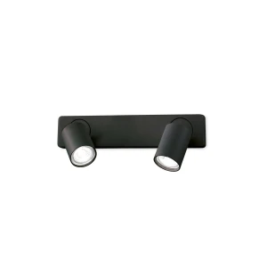 Spot Ideal Lux RUDY AP2 czarny 2xGU10