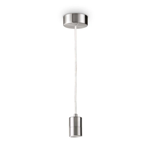 Lampa wisząca SET UP MSP srebrna 1xE27 wys.22.7cm