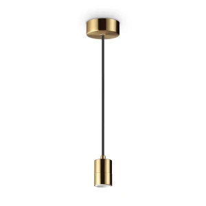 Lampa wisząca Ideal Lux SET UP MSP mosiądz 1xE27 wys.22.7cm