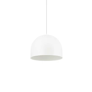 Lampa wisząca Ideal Lux TALL SP1 duża biała 1xE27 wys.25cm