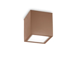Plafon Ideal Lux TECHO PL1 BIG brązowy 1xGU10 szer.15cm