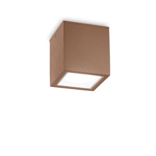 Plafon TECHO PL1 BIG brązowy 1xGU10 szer.15cm