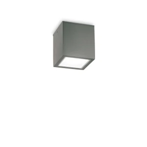 Plafon Ideal Lux TECHO PL1 SMALL antracyt 1xGU10 szer.9cm