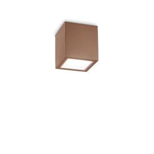 Plafon Ideal Lux TECHO PL1 SMALL brązowy 1xGU10 szer.9cm