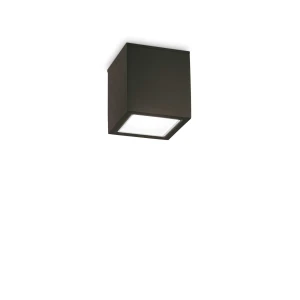 Plafon Ideal Lux TECHO PL1 SMALL czarny 1xGU10 szer.9cm