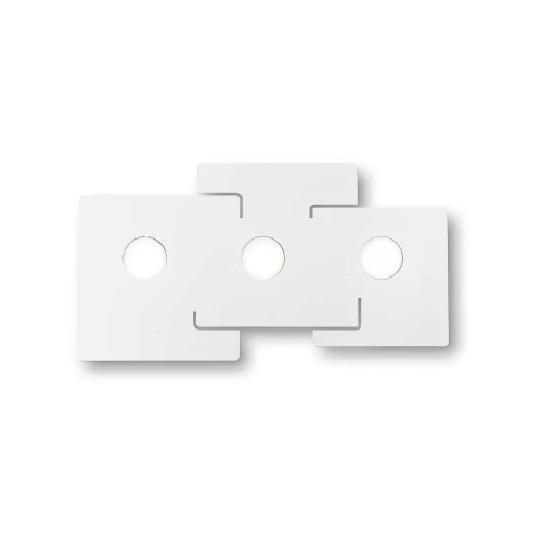 Plafon TOTEM PL3 biały 3xGX53 szer.64cm