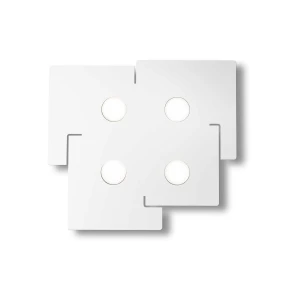 Plafon Ideal Lux TOTEM PL4 biały 4xGX53 szer.56cm