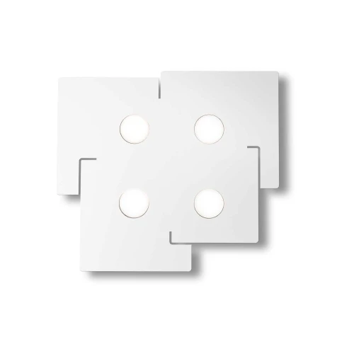 Plafon TOTEM PL4 biały 4xGX53 szer.56cm