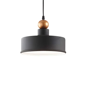 Lampa wisząca Ideal Lux TRIADE-2 SP1 czarna 1xE27 wys.36cm