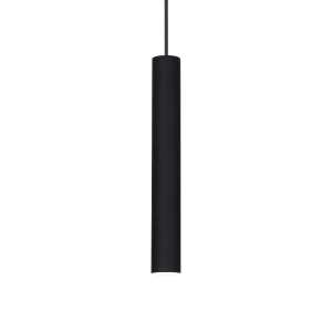 Lampa wisząca Ideal Lux TUBE SP D6 czarna 1xLED wys.55cm