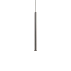 Lampa wisząca Ideal Lux ULTRATHIN SP D040 ROUND srebrna 1xLED wys.60cm