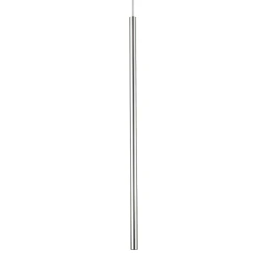 Lampa wisząca Ideal Lux ULTRATHIN SP D100 ROUND srebrna 1xLED wys.115cm