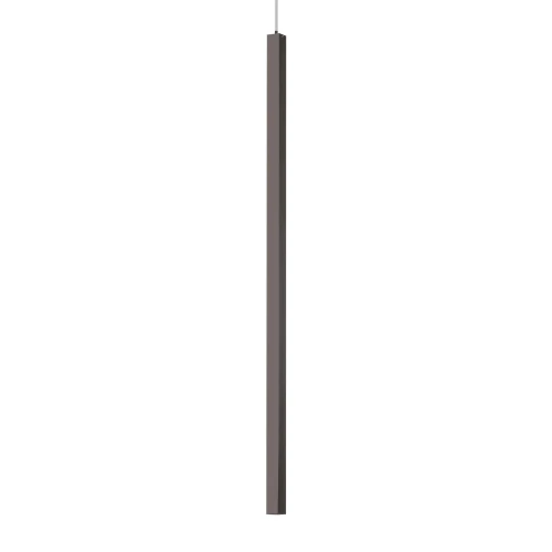 Lampa wisząca ULTRATHIN SP D100 SQUARE czarna 1xLED wys.115cm