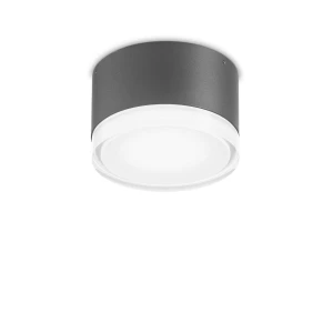 Plafon Ideal Lux URANO PL1 SMALL antracyt 1xGX53 szer.12cm