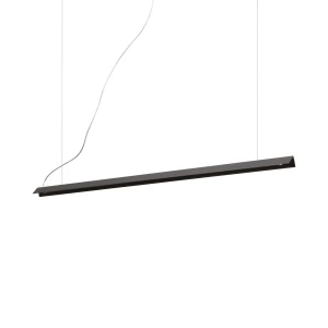 Lampa wisząca Ideal Lux V-LINE SP czarna 1xLED wys.9cm