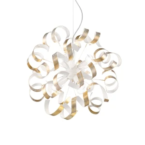 Lampa wisząca Ideal Lux VORTEX SP6 złoty 6xE14 wys.65cm