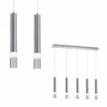 Lampa wisząca ICE 25W LED chrom