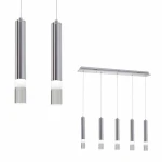 Lampa wisząca ICE 25W LED chrom