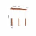 Lampa wisząca COPPER 15W LED