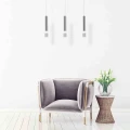 Lampa biurkowa ARENA 1xGX53 niebiesko/złota