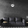 Lampa wisząca MERCURIO 12W LED chrom