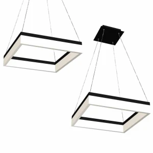 Lampa wisząca NERO 32W LED czarny