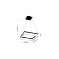 Lampa wisząca NERO 32W LED czarny