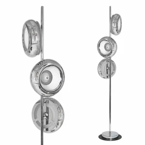 Lampa podłogowa MERCURIO 36W LED chrom