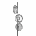 Lampa podłogowa MERCURIO 36W LED chrom