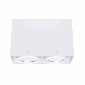 Plafon BLOCCO 2x7W GU10 LED szer.18.5cm