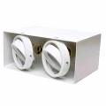Plafon BLOCCO 2x7W GU10 LED szer.18.5cm