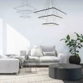 Lampa wisząca NIX 117W LED czarny